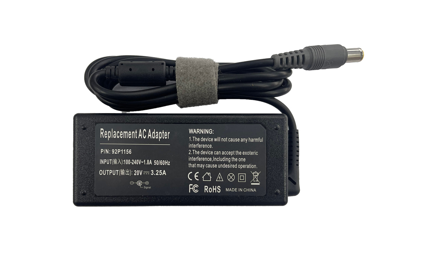 CARGADOR GENERICA LENOVO 65W 20V 3.25A 7.9*5.5