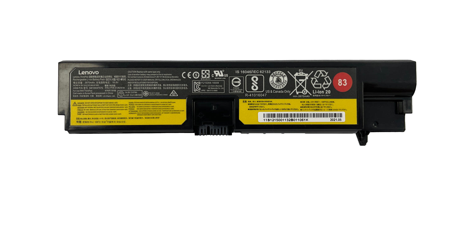 BATERIA ORIGINAL PARA LAPTOP LENOVO SB10K97575 14.6V 41WH 83