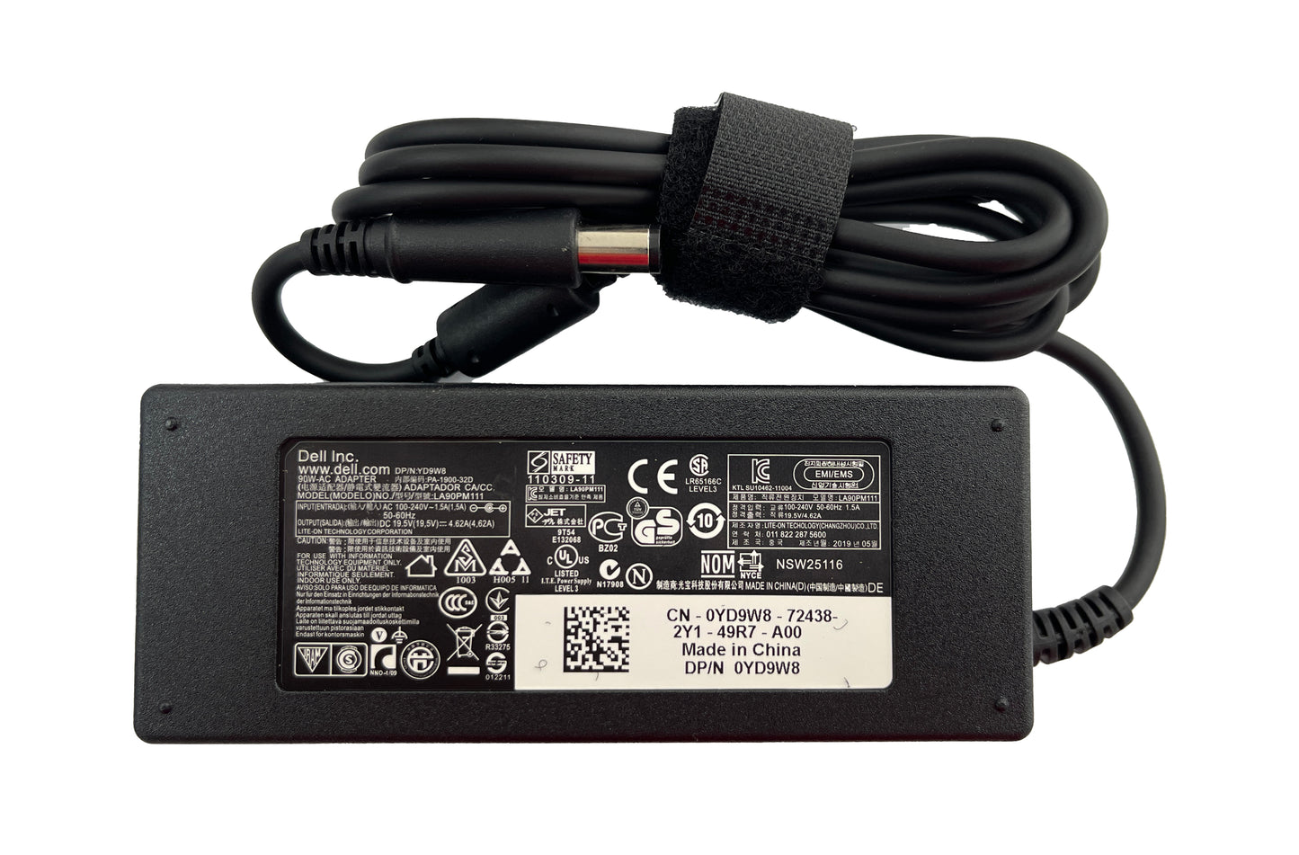 CARGADOR DELL 90W 19.5V 4.62A 7.4*5.0