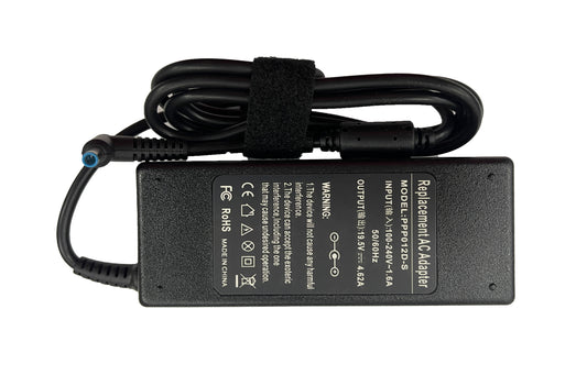 CARGADOR GENERICA HP 90W 19.5V 4.62A 4.5*3.0 CONECTOR AZUL