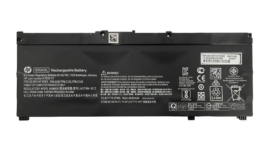 BATERIA ORIGINAL PARA LAPTOP HP SR04XL 15.4V 70WH