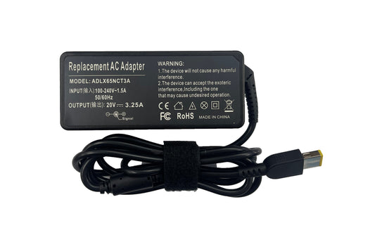 CARGADOR GENERICA LENOVO 65W 20V 3.25A CONECTOR USB