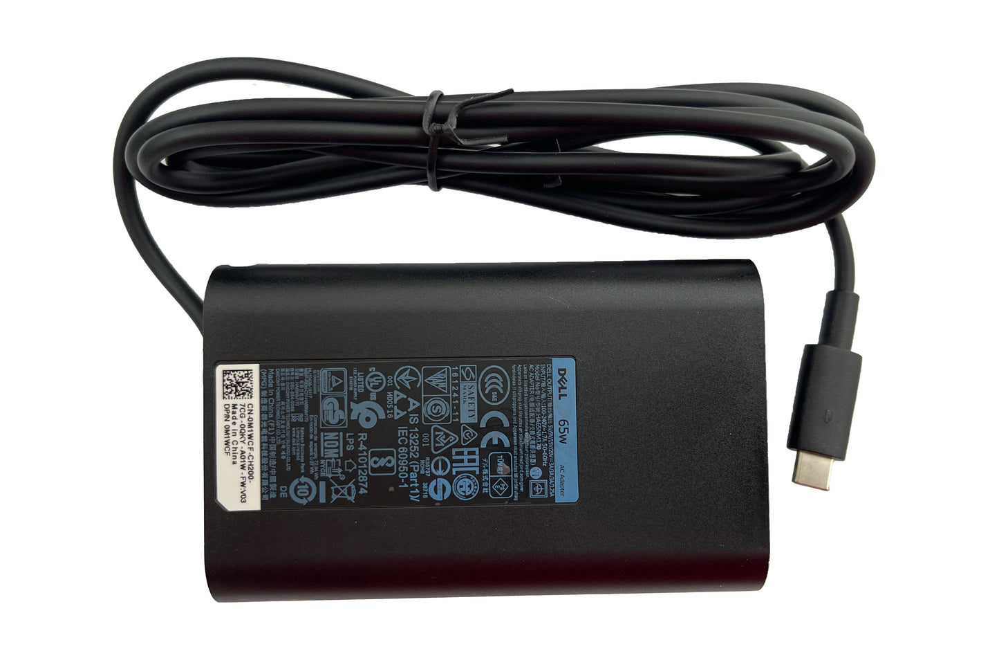 CARGADOR DELL 65W 20V 3.25A USB-C