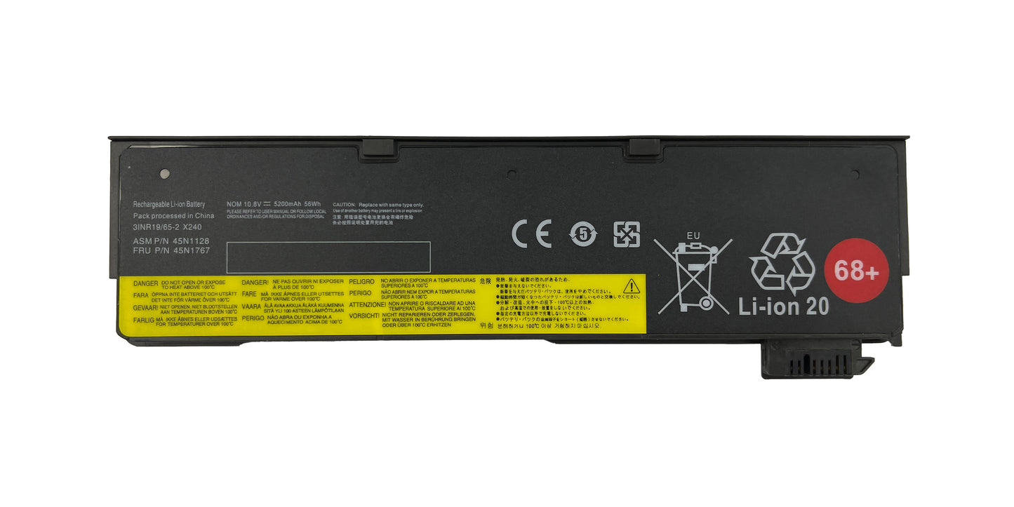 BATERIA GENERICA PARA LAPTOP LENOVO 45N1128 10.8V 56WH 68+