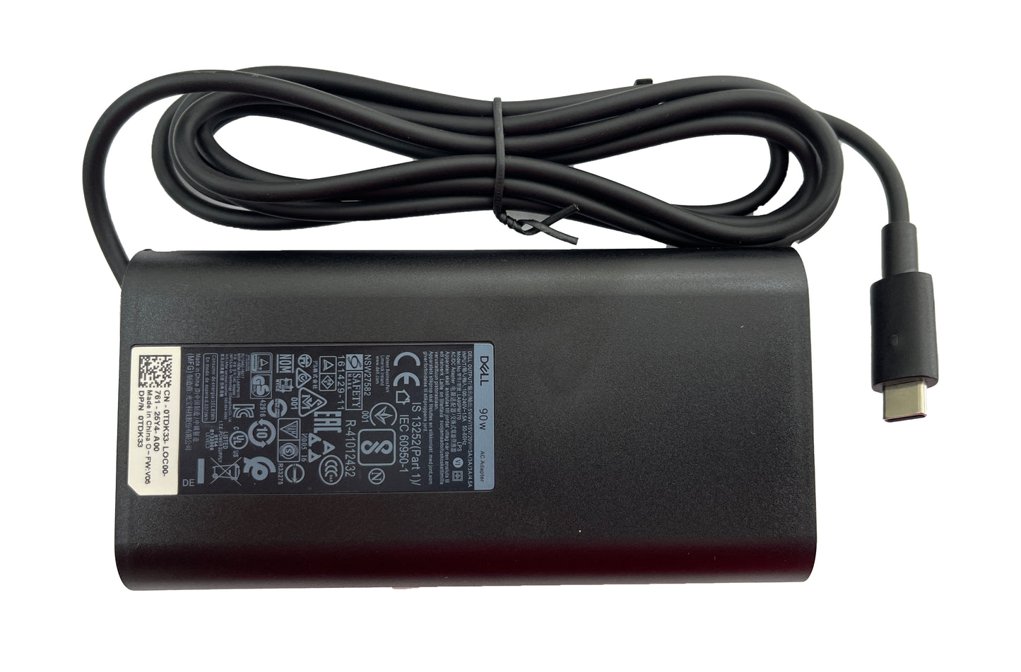 CARGADOR DELL 90W 20V 4.5A USB-C